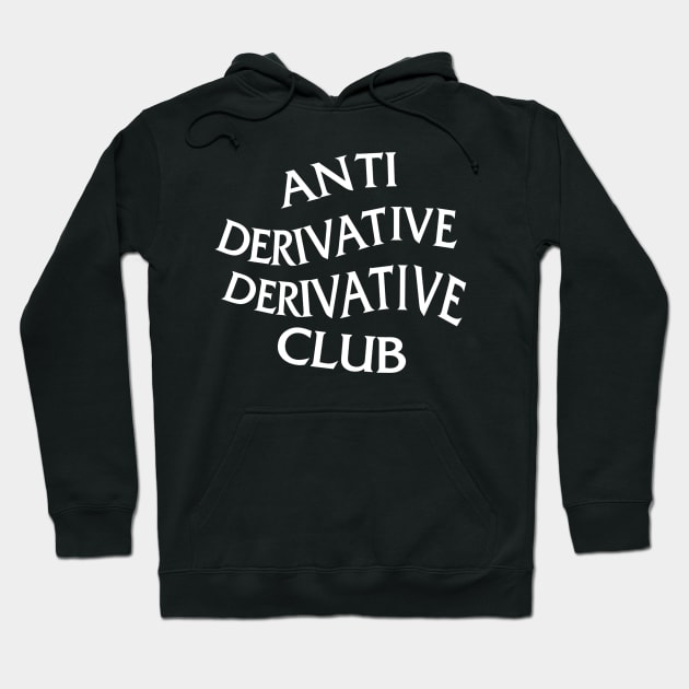 Anti Derivative Derivative Club Hoodie by Mr16181618